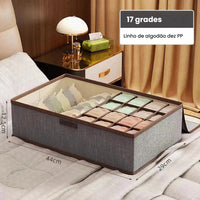 Caixa de Armazenamento de Roupas Íntimas