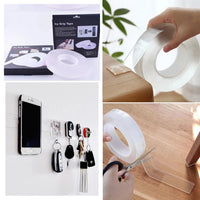 Fita Mágica Dupla Face Auto Colante