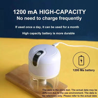 Mini Processador de Alimentos Portátil