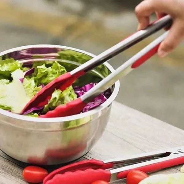 Pegador de silicone e inox multiuso