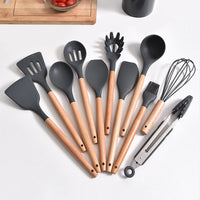 Kit utensílios de cozinha silicone