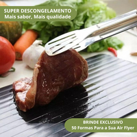 Tábua FastFreeze para Descongelamento Rápido - Brinde exclusivo: 50 Formas para a Sua Air Fryer
