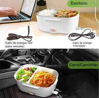 Marmita Elétrica e Veicular Bivolt - Refeições Quentes em Qualquer Lugar!