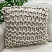 Capa Boho Decorativa para Almofada - Rústica e Trançada