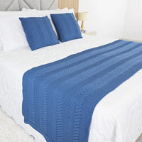 Peseira Manta em Tricot Elegance