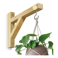 Kit 4 Mão Francesa Para Pendurar Vaso De Planta Na Parede