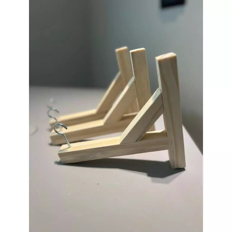 Kit 4 Mão Francesa Para Pendurar Vaso De Planta Na Parede