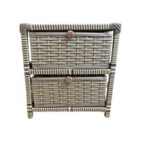 Gaveteiro Organizador Artesanal com 2 Gavetas