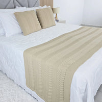 Peseira Manta em Tricot Elegance