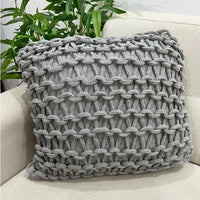 Capa Boho Decorativa para Almofada - Rústica e Trançada