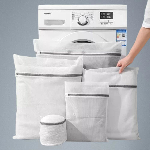 Kit com 5 Sacos para Roupas - Maquina de Lavar