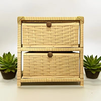 Gaveteiro Organizador Artesanal com 2 Gavetas