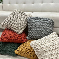 Capa Boho Decorativa para Almofada - Rústica e Trançada