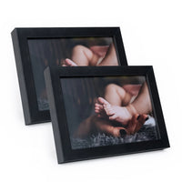 Kit com 2 Porta-Retratos 15x21 com Vidro - Moderno Decorativo