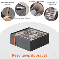 Caixa de Armazenamento de Roupas Íntimas