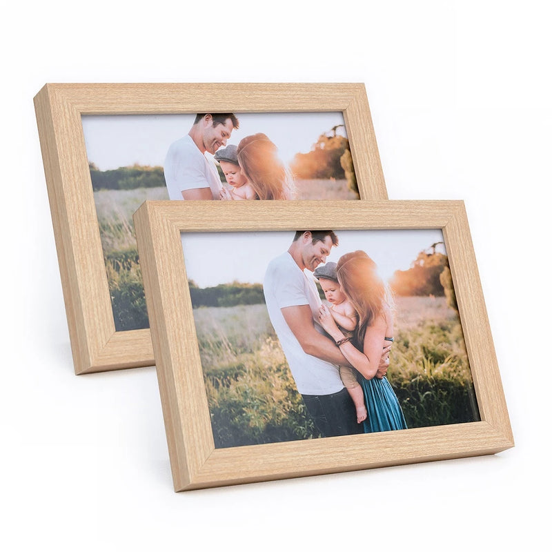 Kit com 2 Porta-Retratos 15x21 com Vidro - Moderno Decorativo