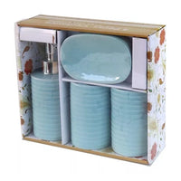 Kit Organizador 4 Peças em Cerâmica