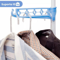 Varal de Chão Dobrável com 3 Andares