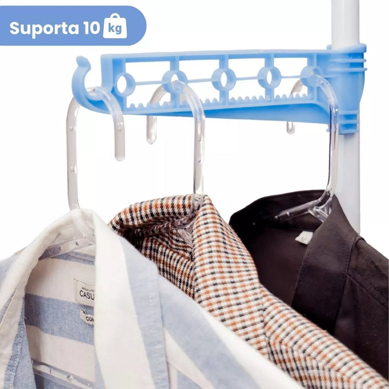 Varal de Chão Dobrável com 3 Andares