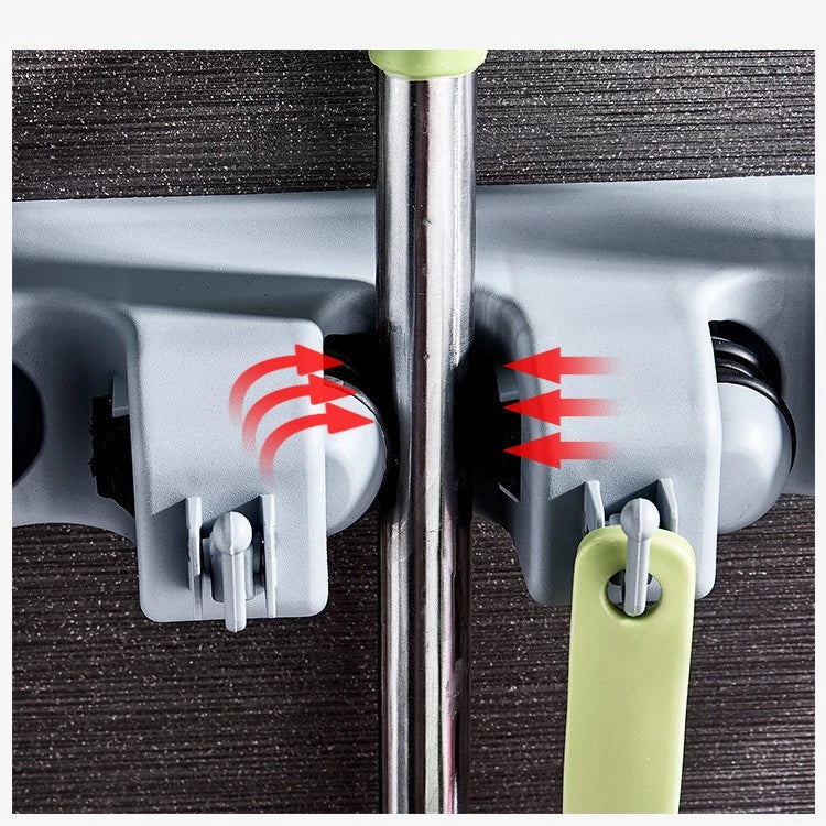 Suporte Multiuso com 5 Posições - Porta Vassoura