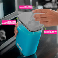 Conjunto 2 Dispenser 1.5L + 2.3L Transparentes para Lavanderia