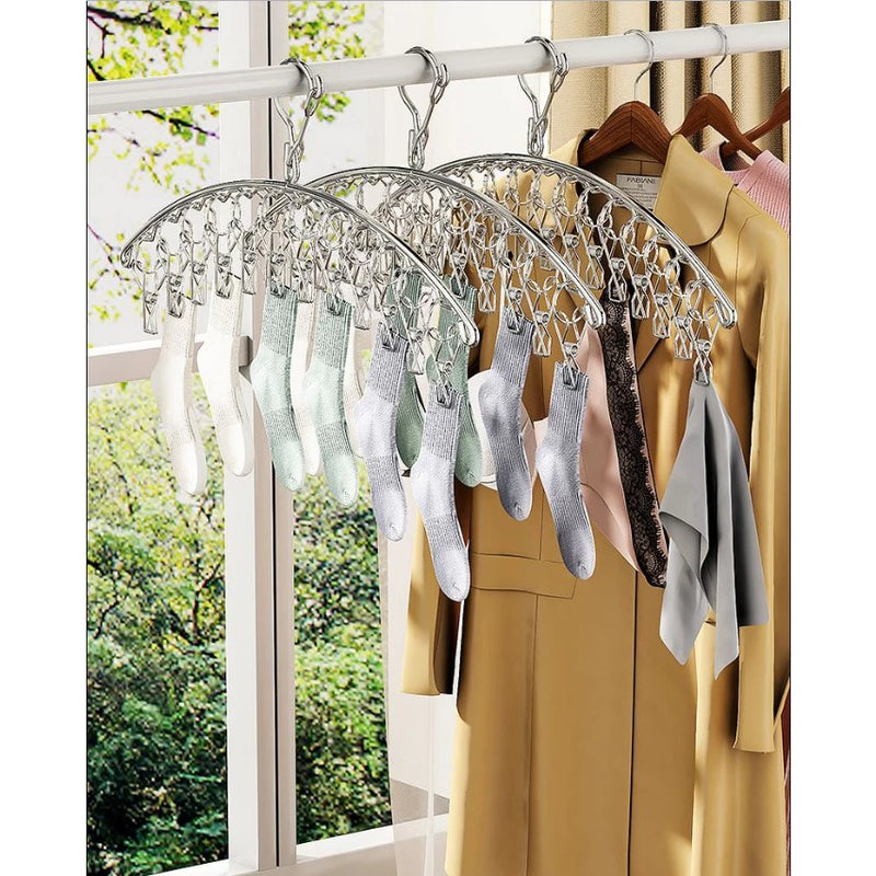 Varal Suspenso Intimo em Aço Inox para Roupa Íntima