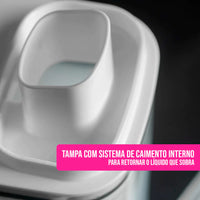 Conjunto 2 Dispenser 1.5L + 2.3L Transparentes para Lavanderia