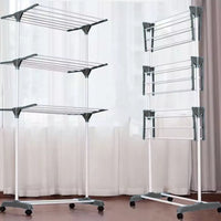 Varal de Chão Dobrável com 3 Andares