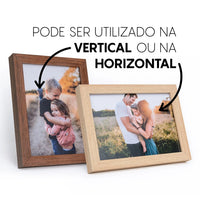 Kit com 2 Porta-Retratos 15x21 com Vidro - Moderno Decorativo