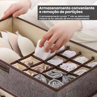 Caixa de Armazenamento de Roupas Íntimas