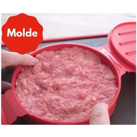 Forma para Hamburguer Artesanal Recheado - Hamburgueira