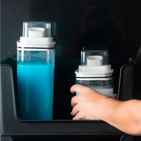 Conjunto 2 Dispenser 1.5L + 2.3L Transparentes para Lavanderia