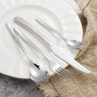 Jogo de Talheres Premium 24 Peças com Maleta