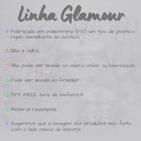 Kit Glamour 4 Peças Incolor