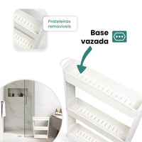 Armário Multiuso com Rodinhas