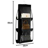 Suporte De Bolsas Com Cabide Para Guarda Roupas