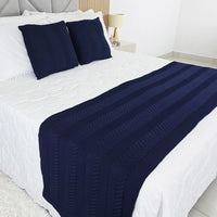 Peseira Manta em Tricot Elegance