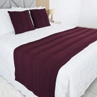 Peseira Manta em Tricot Elegance