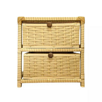 Gaveteiro Organizador Artesanal com 2 Gavetas