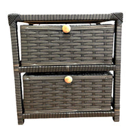 Gaveteiro Organizador Artesanal com 2 Gavetas