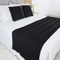 Peseira Manta em Tricot Elegance