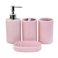 Kit Organizador 4 Peças em Cerâmica