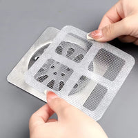 KIT 10 Peças de Telas Protetoras de Ralos Adesivos