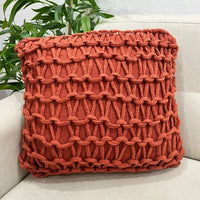 Capa Boho Decorativa para Almofada - Rústica e Trançada