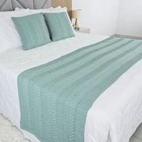 Peseira Manta em Tricot Elegance