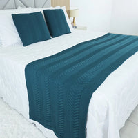 Peseira Manta em Tricot Elegance